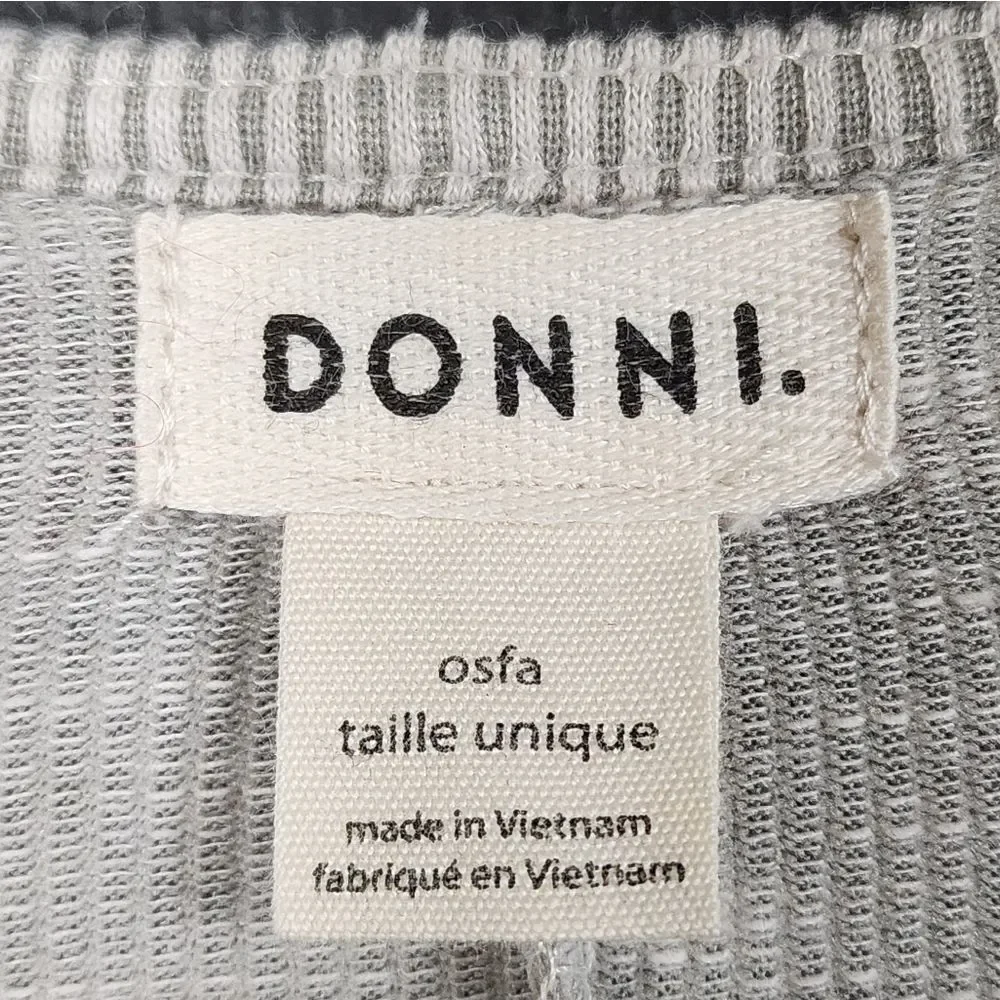 DONNI. Ribbed Sweater Coat